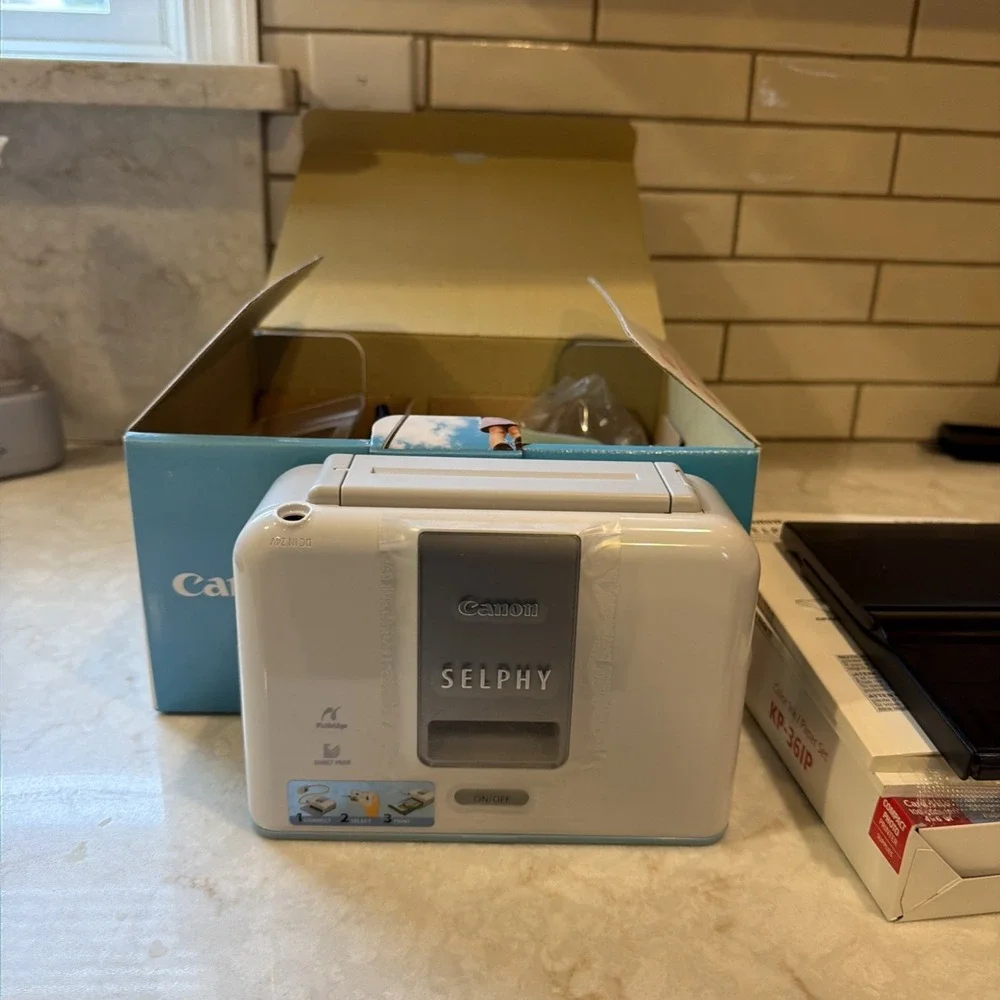 Brand New OB Canon Selphy CP510 Compact Photo Printer 4 x 6 Photos